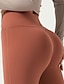 abordables Leggings et collants de yoga-Pantalon de yoga Leggings de yoga Femmes Contrôle du ventre Lifting des fesses Patchwork Yoga Entraînement en salle Pilates Collants Taille haute Bloc de Couleur Spandex Automne Des sports Tenues de