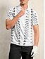 preiswerte Oberteile-Herren Golf-Poloshirt Weiß Kurzarm Oberteil Golfkleidung, Kleidung, Outfits, Kleidung