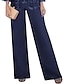 billiga Under 129,99 USD-Byxdress Brudmödraklänning Bröllopsgäst Elegant Fyrkantig Halsringning Golvlängd Polyester Spets Lång ärm med Enfärgad