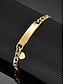 billige Kvinders halskæde-Dame Kæde &amp; Lænkearmbånd Armbånd Guld Rustfrit Stål Legering Afslappet Mors Dag kandidat