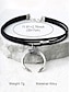 billiga Kvinnors halsband-silverbohemiskt lagerhalsband med svarta och silverkedjor, cirkulära och geometriska hängen, perfekt för vardags- och kvällskläder, perfekt för sommar- och festivaltillbehör