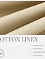 billiga Linne blazer-Herr Linne blazer Sportrock Naggkrage Mode Ledigt Solid färg Blazer Khaki grön Beige Standardpassform Singelknäppt 1 Knapp