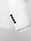 baratos Jantar de festa-Tuxedos Masculinos Para Festas Casamento Retorno Em Casa Branco Rosa Moda Formal Sólidos Ajuste Padrão 3 Peças Com Um Botão