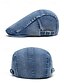 abordables Chapeaux pour femmes-Casquette plate en jean pour femme avec coupe ajustable, style décontracté pour le printemps et l&#039;été, parfaite pour les activités de plein air, le quotidien et les voyages