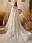 baratos Vestidos para Menina das Flores de Casamento-Vestido de Baile Comprimento Varredura  Escova Vestido de Menina das Flores Primeira Comunhão Frozen Elsa Garotas Bonitas Vestido de Formatura Renda com Drapê Elegante Estilo Real Ajuste de 3 a 16
