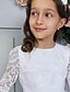 baratos Casamento &amp; Festas-Vestido de Criança Flor Knee Length Ball Gown Quinceanera Frozen Elsa Meninas Vestido de Prom Bonito Tule com Franzido Estilo Real Tutu Ajuste 3-16 Anos