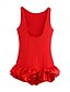 abordables Vestidos de Graduación-Mujer Mini vestido Vestido blanco Vestido de graduación vestido atractivo Moda Fiesta Cumpleaños Fiesta de Cóctel Ajuste regular Plano Sin Mangas Cuello Barco Negro Blanco Rojo Verano