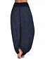 abordables jambe large et taille haute-Femmes Jambe large Slacks Pantalons Mode Boho Longueur complète Naturel Fleuri Imprimé Confortable Extérieur Extérieur Vacances Décontracté Quotidien Magenta Saphir Bleu marine Abricot Été Coupe