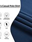 cheap Men&#039;s Classic Polo-Men&#039;s Zip Polo Golf Shirt Vacation Casual Lapel Quarter Zip Short Sleeve Fashion Modern Solid Color Zipper Summer Spring All Seasons Regular Fit White Burgundy Navy Blue Zip Polo