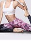 baratos -Mulheres Leggings Roupa de rua Casual Comprimento total Natural Floral Imprimir Exterior Confortável Para Noite Casual / Diário Final de semana Preto &amp; Branco Branco / azul Creme Branco Verão Normal