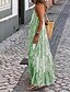 ieftine Rochii boho-Pentru femei Rochie Lunga Rochie Maxi Rochie casual Rochie leagăn Rochie Slip Rochie Boho Modă În aer liber Petrecere Concediu Fit regulat Cravată Fără manșon Bretele Spagheti Negru Roz Îmbujorat