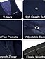 ieftine Costume formale-A bărbaților Nuntă Afaceri Costume Rever Clasic Negru Bleumarin Modă Oficial Mată Fit standard Set 3 piese Un singur rând, un nasture
