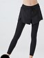 abordables Leggings et collants de yoga-Pantalon de yoga Leggings de yoga Femmes Avec Poches Cordon de serrage 2 en 1 Yoga Fitness Pilates Pantalons Spandex Des sports Tenues de Sport Micro-Élastique Noir Rose