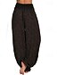 abordables jambe large et taille haute-Femmes Jambe large Slacks Pantalons Mode Boho Longueur complète Naturel Fleuri Imprimé Confortable Extérieur Extérieur Vacances Décontracté Quotidien Magenta Saphir Bleu marine Abricot Été Coupe