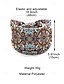 abordables Accesorios para el cabello de mujer-Diademas bohemias coloridas para mujer: bandas para el cabello anchas, suaves y elásticas para yoga, festivales y ropa informal.