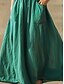 ieftine Rochii Boho-Pentru femei Rochie Lunga Rochie Maxi Rochie casual Rochie leagăn Rochie de vară Rochie Boho Epocă Vacanță Zilnic Concediu Fit regulat Floral Fără manșon În V Trifoi Vară
