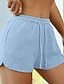 Χαμηλού Κόστους Σορτς-Γυναικεία Αθλητικές Φόρμες κινέζικα Σορτσάκια Διακοπές Βίντατζ Μοντέρνα σύντομο Ψηλή Μέση Σκέτο Τσέπη Ελαστική ζώνη μέσης Άνετα Moale Άνετο Μικροελαστικό ΕΞΩΤΕΡΙΚΟΥ ΧΩΡΟΥ Δρόμος