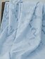 voordelige Broekpakken van mama-SkyBurnt Out Bloemkant Jumpsuit  Pak 3-delig Moeder van de Bruid Pak Elegante Eenvoudige Minimalistische Crew Neck Vloerlengte Chiffon 3/4 Lengte Mouw met Jas