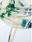 cheap Floral Dress-Women&#039;s Dress Set Sheath Dress Halter Dress Beach Graphic Ruched Print Maxi Dress Sleeveless U Neck Vacation Date Red Brown Green Summer Regular Fit