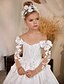 economico tutù per bambini-Abito Da Cerimonia In Stile Ball Gown Flower Girl Prima Comunione Frozen Elsa Ragazze Carino Abito Da Prom Tulle Con Ruches Stile Tutu Reale Fit 3-16 Anni
