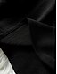 economico Top Semplici da Donna-Per donna Blusa Tinta unica Elegante Casual Manica Corta Scollo a V Top Regolari Quotidiano Nero Verde militare Blu Estate