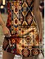 billiga Boho klänningar-Dam Mini klänning Solklänning A linjeklänning Sommarklänning Off Shoulder Klänning Ledigt Helgdag Strand Normal Grafisk Stam Ärmlös V-hals Gul Rubinrött Blå Purpur Sommar Vår