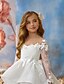 billiga Brudnäbbsklänningar-Ball gown knälängd blomsterflicka klänning Quinceanera Frozen Elsa flickor söt bal klänning tylle med rynkad kunglig stil tutu passform 3-16 år