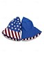 billige Damehatte-Dame bøllehat med amerikansk flagprint - vendbar patriotisk sommerhat med stjerner og striber, perfekt til uafhængighedsdagen, 4. juli, helligdage og udendørsarrangementer