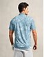 abordables Hauts-Homme T-shirt POLO Bleu Manche Courte Top Tenue de golf Vêtements Tenues Porter des vêtements