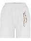 preiswerte Schlichte Hose aus Baumwollleinen-Damen Shorts einfarbig Chinos modisch basic kurz mittelhoch tailliert schlicht Taschen elastischer Bund Komfort Outdoor mikro-elastisch Urlaub Street lässig Olivgrün Schwarz Weiß Blau Sommer reguläre