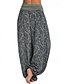 abordables jambe large et taille haute-Femmes Jambe large Slacks Pantalons Mode Boho Longueur complète Naturel Fleuri Imprimé Confortable Extérieur Extérieur Vacances Décontracté Quotidien Magenta Saphir Bleu marine Abricot Été Coupe