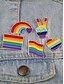 billige Dametørklæder-LGBTQ+ regnbue emalje pin - pride badge kollektion til jakker, rygsække og hatte, unisex farverigt tilbehør, perfekt til pride parader, festivaler og LGBT-begivenheder