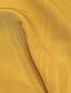 preiswerte Abiballkleid-Senfgelb Moire Kleid Gelb Hochmode Ballkleid A-Linie Heimkehrkleider Jacquard Elegantes Kleid Formelles Semi-Formelles Hochzeit Kurz  Mini-Ärmellos Ein-Schulter mit Schleife(n) Hochzeitsgastkleid