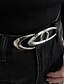 abordables Ceintures pour Homme-Homme Ceinture Ceinture Taille Noir PU Alliage Durable Ajustable Uni Extérieur Quotidien