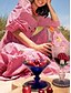 abordables Robes fleuries-Femmes Robe maxi Robe trapèze Occasionnel Extérieur Sortir Coupe régulière Fleuri Plaid Manche Courte Col carré Blanche Jaune Rouge Bleu Roi Été