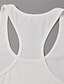 billiga Gym-toppar-Herr Linne Undertröjor Ärmlös tröja Muskelskjorta Ärmlös Rund hals Sommar Slät Mode Designer Muskel Utomhus Gym Utekväll Svart Vit Kaki Topp t-shirt för män