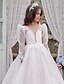 baratos Vestidos para Menina das Flores de Casamento-De Baile Cauda Escova Vestido para Meninas das Flores Primeira Comunhão Elsa congelada Meninas Lindo Vestido de Baile Tule com Franzido Estilo real Boho Ajuste 3-16 anos