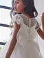 baratos Vestidos para Menina das Flores de Casamento-Vestido de Dama de Honor Comprimento de Sola Vestido de Primeira Comunhão Frozen Elsa Meninas Vestido de Formatura Fofo Tule com Tule Estilo Real Ajuste de 3-16 Anos