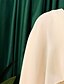 preiswerte Bodenlänge-Kleid Brautmutterkleid Elegant Rundhalsausschnitt Bodenlang Chiffon Dreiviertelarm mit Paillette 2025