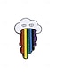 billige Dametørklæder-LGBTQ+ regnbue emalje pin - pride badge kollektion til jakker, rygsække og hatte, unisex farverigt tilbehør, perfekt til pride parader, festivaler og LGBT-begivenheder