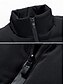 billige Herre puffer vest-Herre Puffer Vest Gilet Quiltet vest Ferierejse Daglig Stævnemøde Mode Afslappet Efterår vinter Lomme Polyester Hold Varm Bekvem Helfarve Lynlås Høj krave Regulær Sort Vin Rød Blå Vest