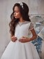baratos Vestidos para Menina das Flores de Casamento-Vestido de Dama de Honor Comprimento de Sola Vestido de Primeira Comunhão Frozen Elsa Meninas Vestido de Formatura Fofo Tule com Tule Estilo Real Ajuste de 3-16 Anos