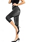 billiga Blå 3D-utskrift-Kvinno leggings capribyxor 3D-print semester vintage etnisk stil kalvlängd hög midja grafisk hög skärning komfort andningsbar snabb torkning stretchig utomhus gata daglig svart röd blå grå sommar