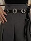 voordelige Riem-Dames Riem Legering Zwart Bruin Tailleriem Straat Dagelijks Heldere kleur