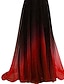 cheap Casual / Daytime Wedding-A-Line Evening Gown Elegant Dress Formal Wedding Floor Length Sleeveless One Shoulder Chiffon with Pleats