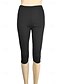 preiswerte Einfarbige Leggings-Damen Caprihose Leggings Gemütliche Leggings Streetwear Lässig Wadenlang Natürliche Taille Einfach Elastischer Bund Bequem Außenbereich Outdoor Urlaub Athleisure Magenta Dunkelgrau Meerblau Wein