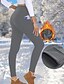ieftine Jambiere și colanți de yoga-Pentru femei colanți pilates Pantaloni de exterior pantaloni sport Buzunar Ușor Pilates Sală de fitness Alergat Pantaloni Gri Închis Negru Vișiniu Spandex Mărime Plus Sport Îmbrăcăminte de Sport 