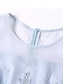 economico Lunghezza del tè-Linea ad A Abito Lunghezza al ginocchio Vestito da Festa Abito da Cocktail Abito da invitata a nozze Abito da cerimonia per signora Manica Corta Girocollo Elegante Formale Ospite di nozze Serata