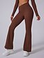 voordelige Yoga leggings en panty&#039;s-Dames Fitness broek Yoga legging sportbroek Lichtgewicht Yoga Fitness Pilates Broeken Zwart Wit Roze Herfst Winter Sport Sportkleding Micro-elastisch
