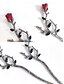 cheap Halloween Accessories-Women&#039;s Gothic Rose Hairpin Vintage Alloy Hairpin Set, Retro Branch Design Hair Accessories, Suitable for Halloween Party and Cosplay